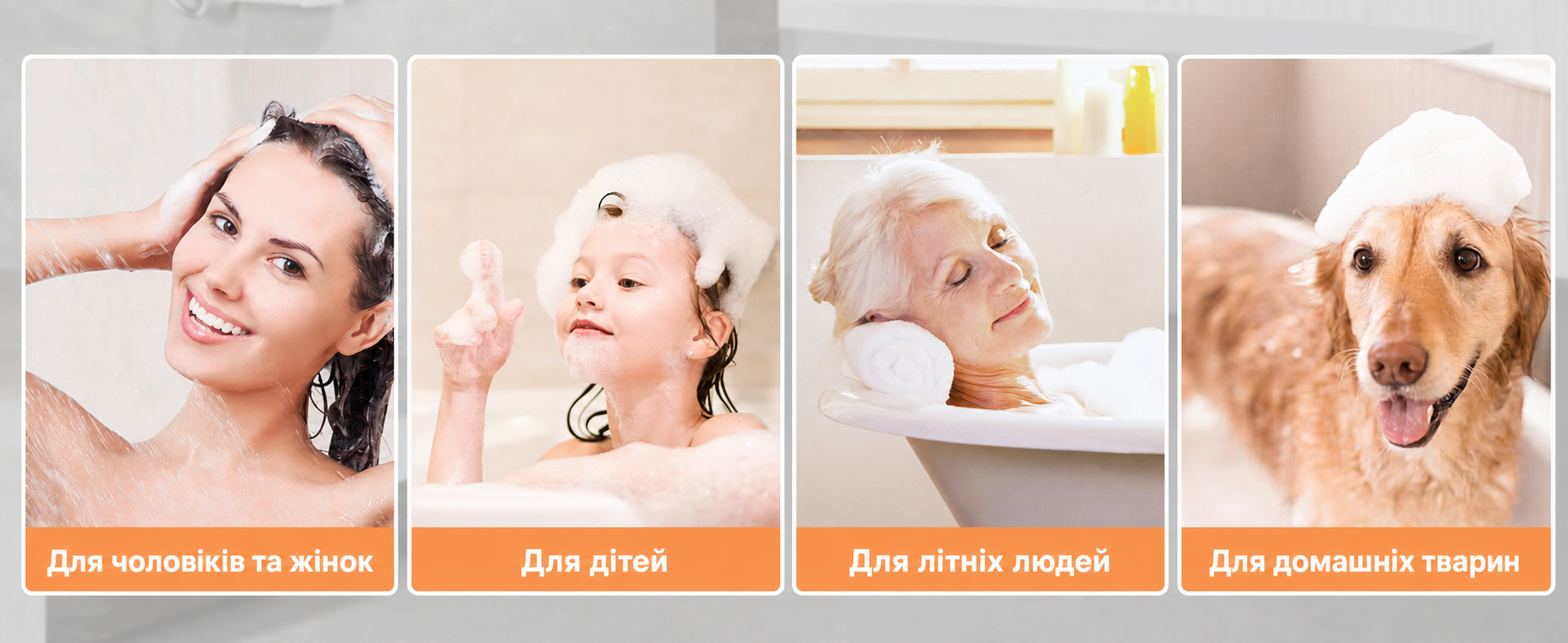Душова лійка з фільтром MEKO, високий тиск, 15-шарова фільтрація, 1,5 м шланг, 3 режими, для очищення жорсткої води, хлору, бактерій і важких металів, сіра