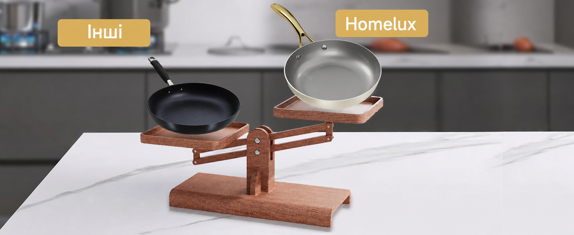 Набір каструль і сковорідок HOMELUX для індукції, 8 предметів, з скляними кришками, білий