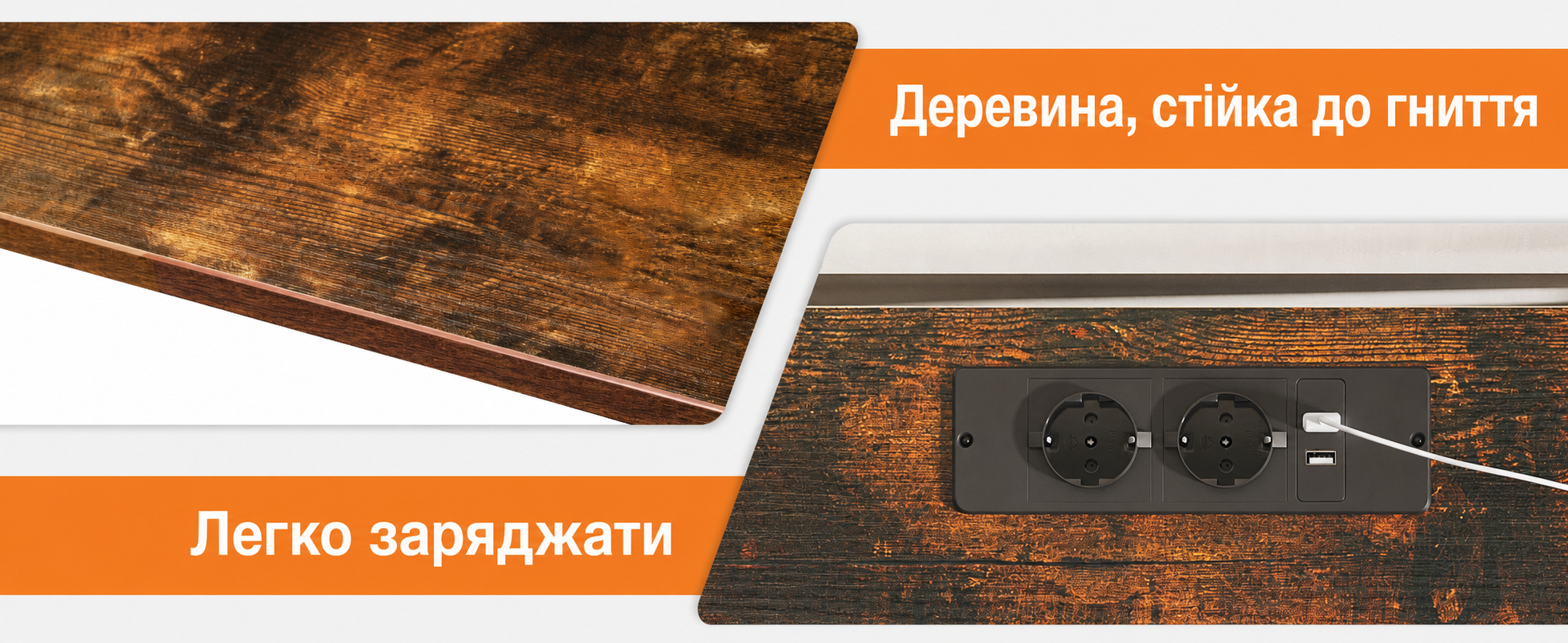 Комод ODK з шухлядами, 2 USB і 2 розетки, багатофункціональна тумба для спальні та вітальні, міцна і довговічна, 132×30×88 см, вінтаж і чорний