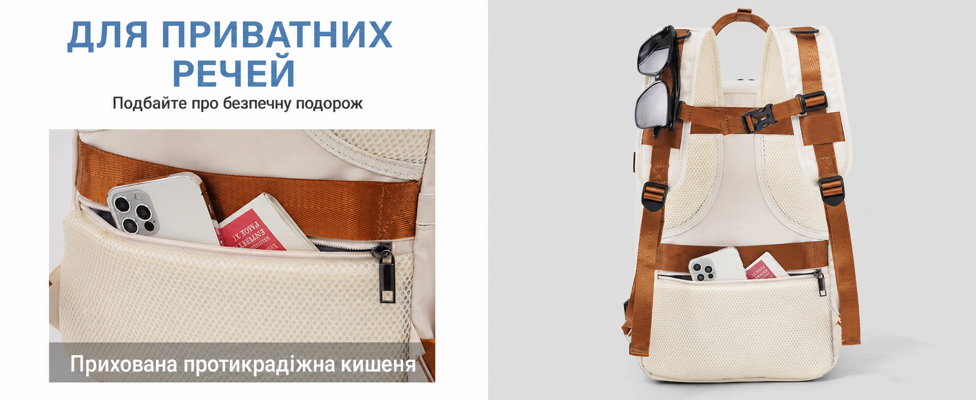 Набір дорожніх валіз COOLIFE: ручна поклажа 55x35x20 см і рюкзак 20 л для Ryanair, жорсткий чемодан із TSA-замком, рюкзак для кабіни