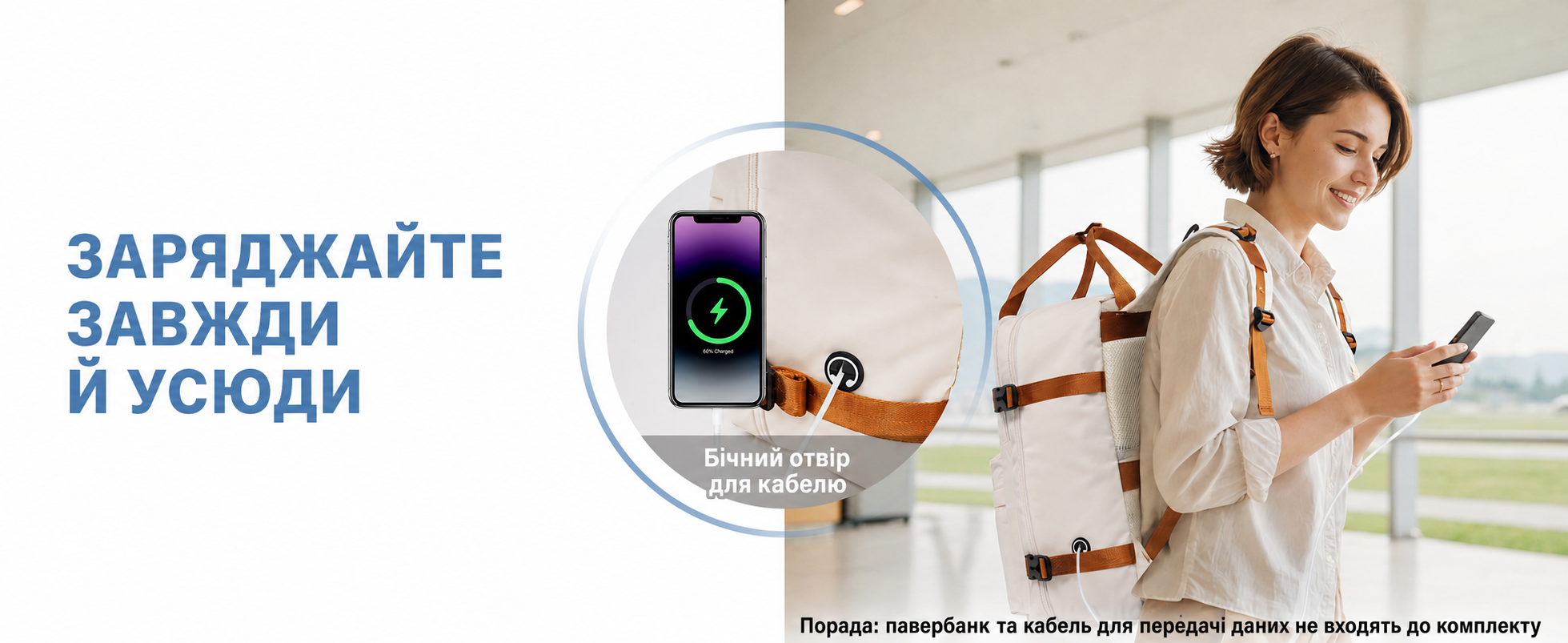 Набір дорожніх валіз COOLIFE: ручна поклажа 55x35x20 см і рюкзак 20 л для Ryanair, жорсткий чемодан із TSA-замком, рюкзак для кабіни