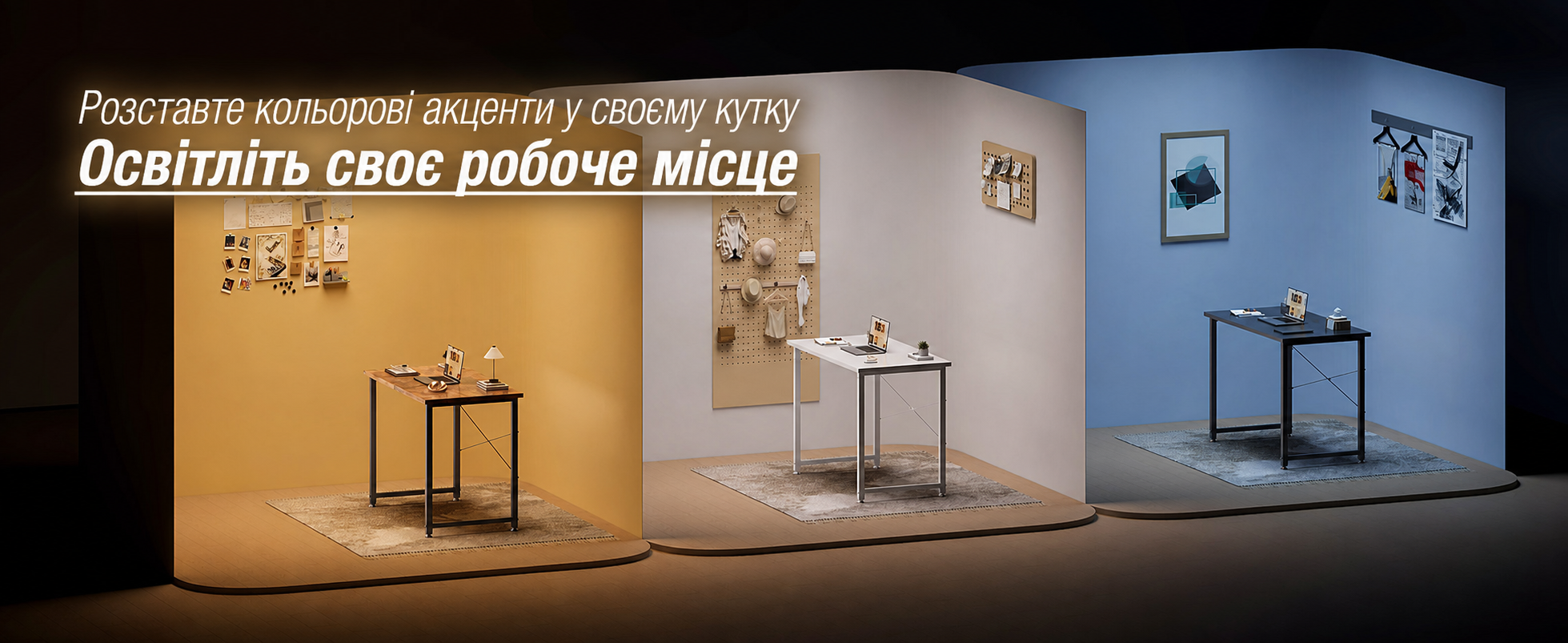 Письмовий стіл ODK 80x40 см для комп'ютера, білий - стіл для дому, офісу, спальні, вітальні