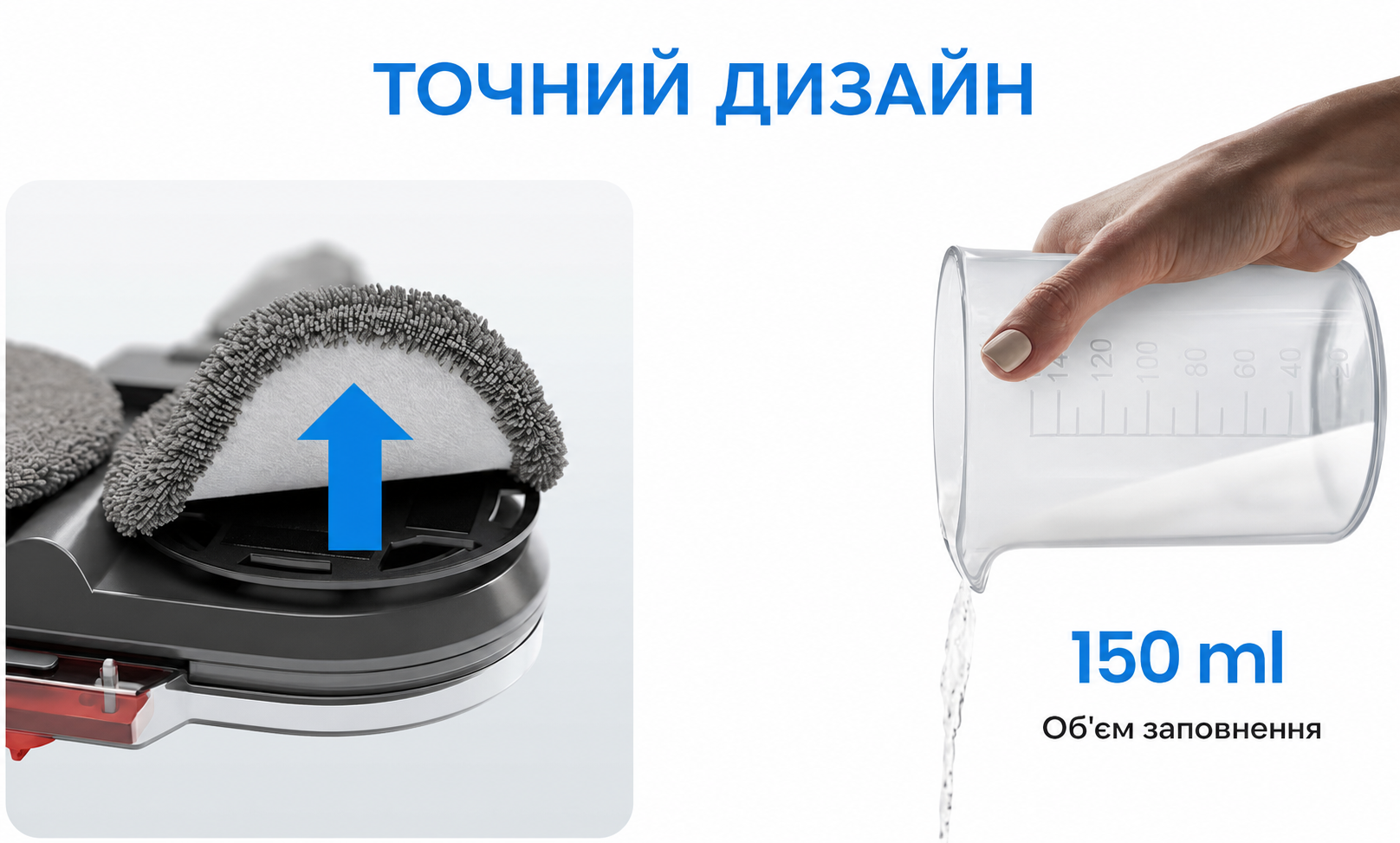 Електрична насадка для вологого прибирання Dripl для пилососів Dyson V7/V8/V10/V11/V15/Gen5 з від'ємним резервуаром для води, 6 багаторазових мопів і 1 контейнером для заповнення