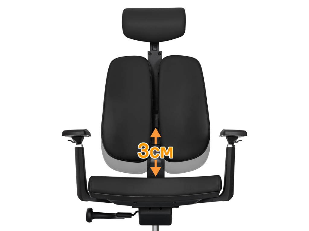 Крісло Mealux Tempo Duo Black (арт.Y-551 KB Duo)