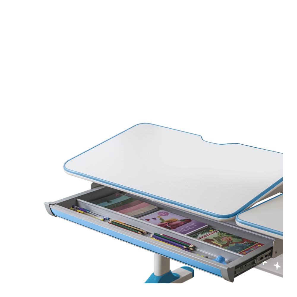 Дитячий стіл Evo-Kids TH-320 Blue (арт. TH-320 W/BL)
