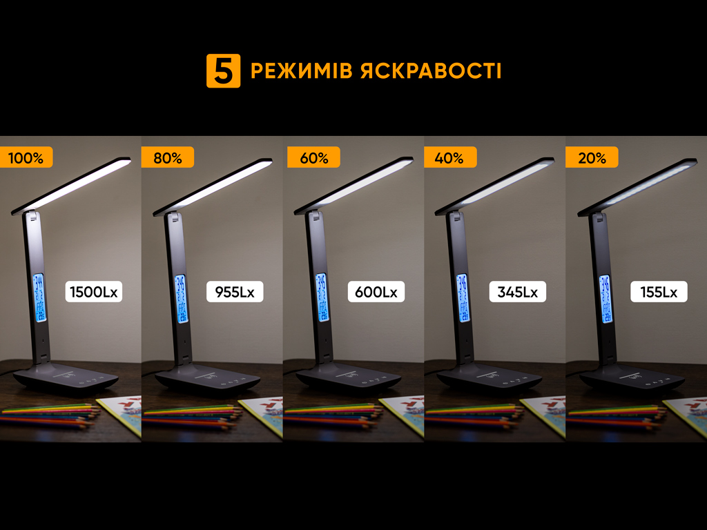 Лампа світлодіодна Mealux DL-430 Black (арт. DL-430 Black)