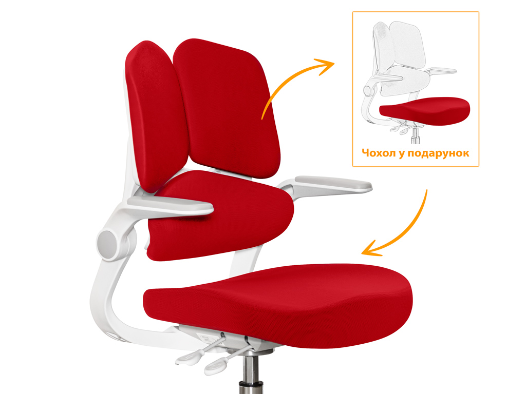 Дитяче крісло Mealux Trident Red (арт.Y-617 KR)