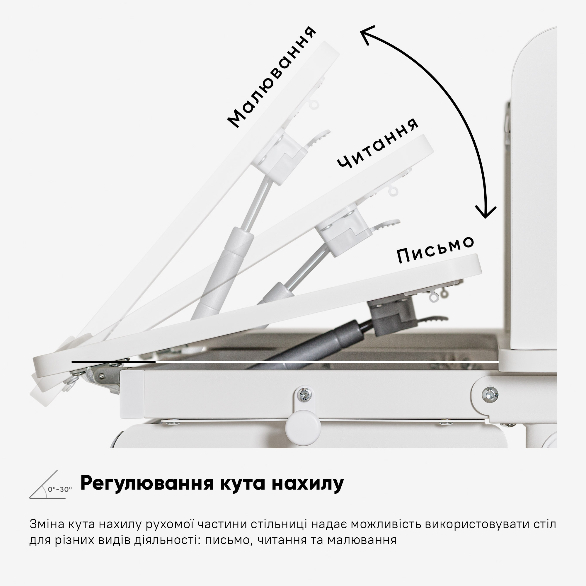Дитячий стіл Evo-kids TH-360 Plus Blue (арт. TH-360 WG/BL Plus)