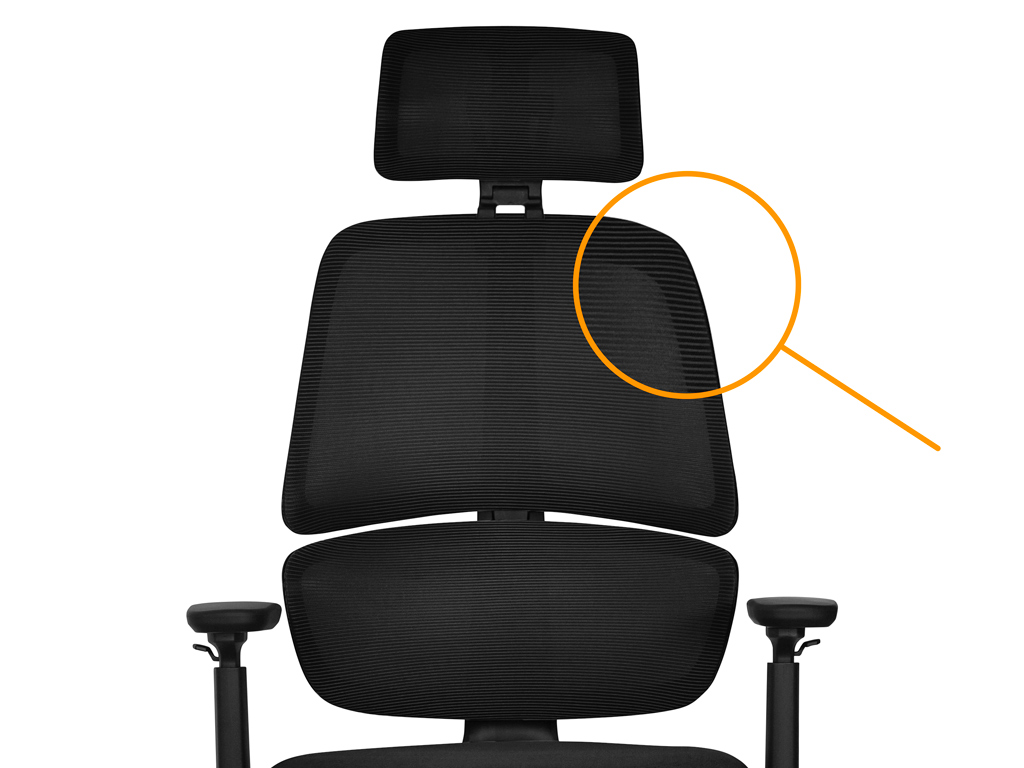 Крісло Mealux Leo Air Plus Black (арт.Y-546 KB)
