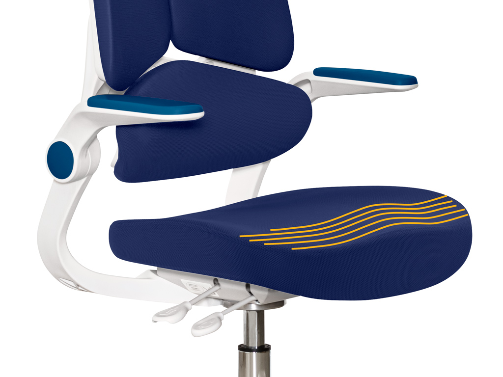Дитяче крісло Mealux Trident Dark Blue (арт. Y-617 DB)