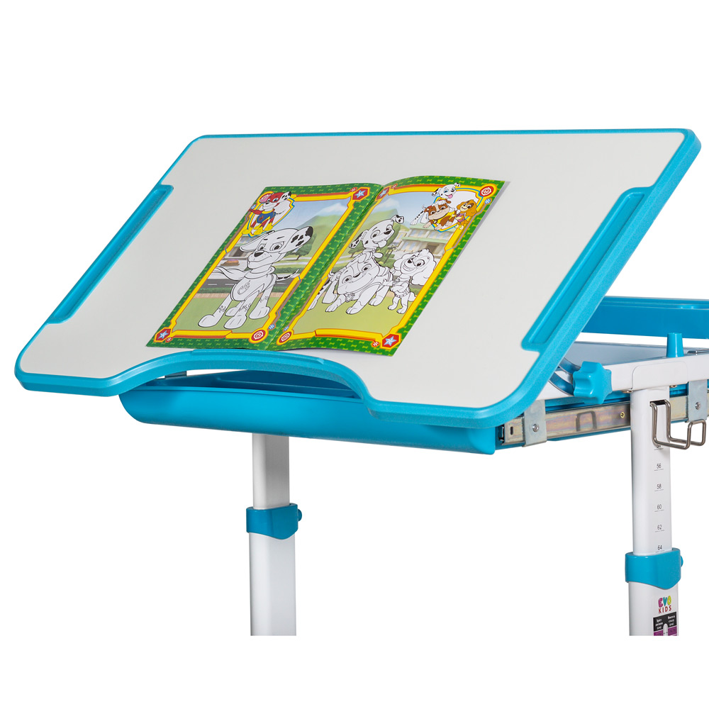 Комплект меблів Evo-kids (стіл+стілець+полиця+лампа) BD-23 BL