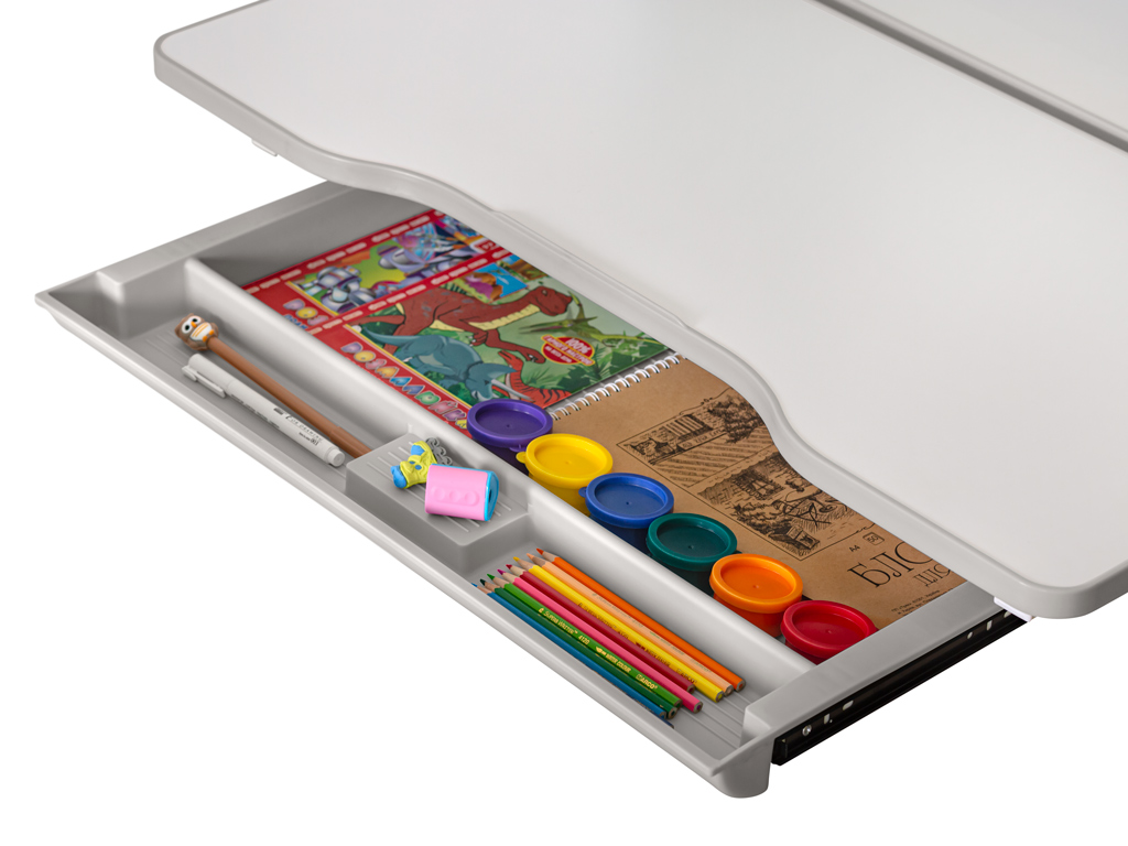 Дитячий стіл ErgoKids TH-325 Grey (арт.TH-325 W/G)