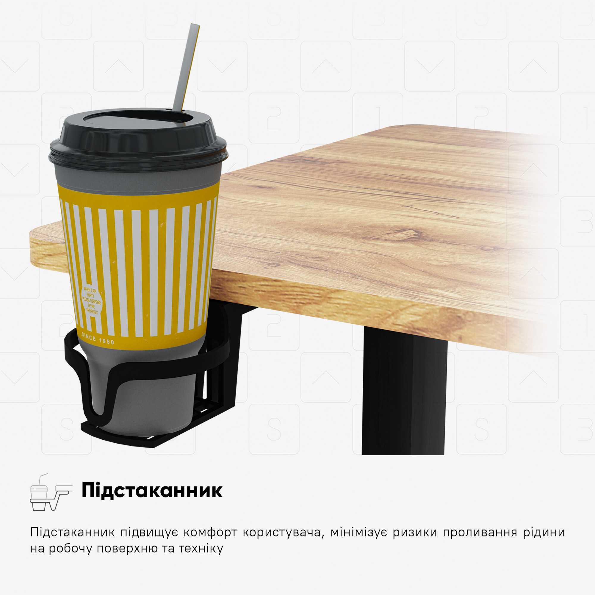 Стіл Mealux PowerDesk Lite Mahogany з електрорегулюванням висоти (арт. EVO-201 Lite Mahogany/B)