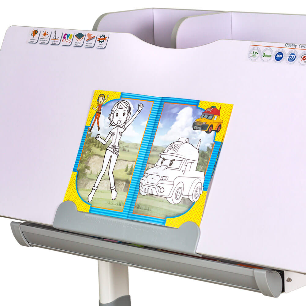Комплект меблів Evo-kids (стіл+стілець+полиця) BD-21 G