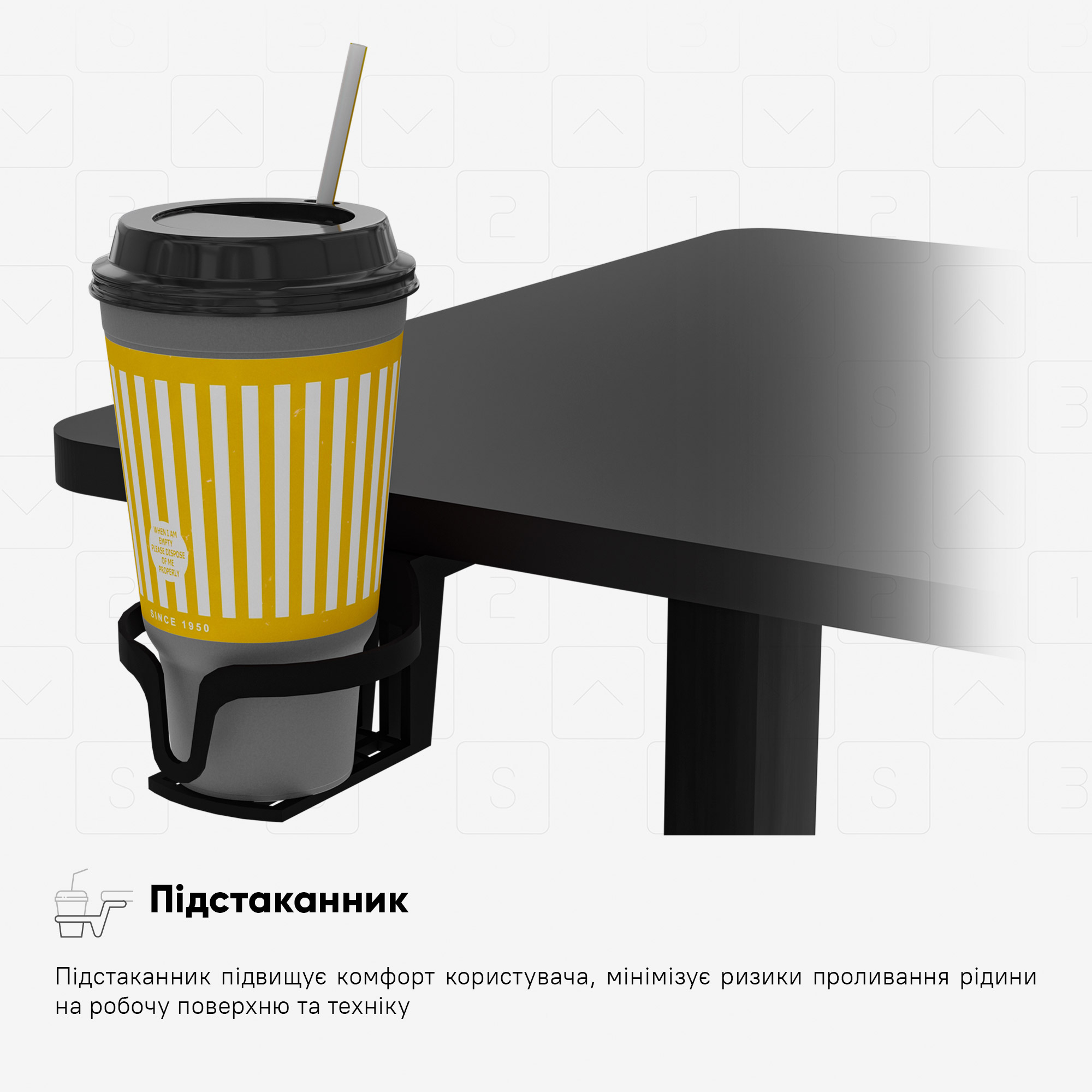 Стіл Mealux PowerDesk Lite Black з електрорегулюванням висоти (арт. EVO-201 Lite B/B)