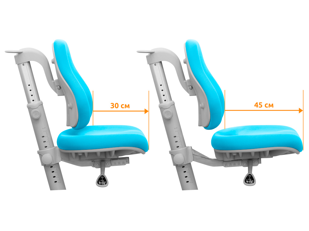 Крісло Mealux Match KBL gray base (арт.Y-528 KBL)
