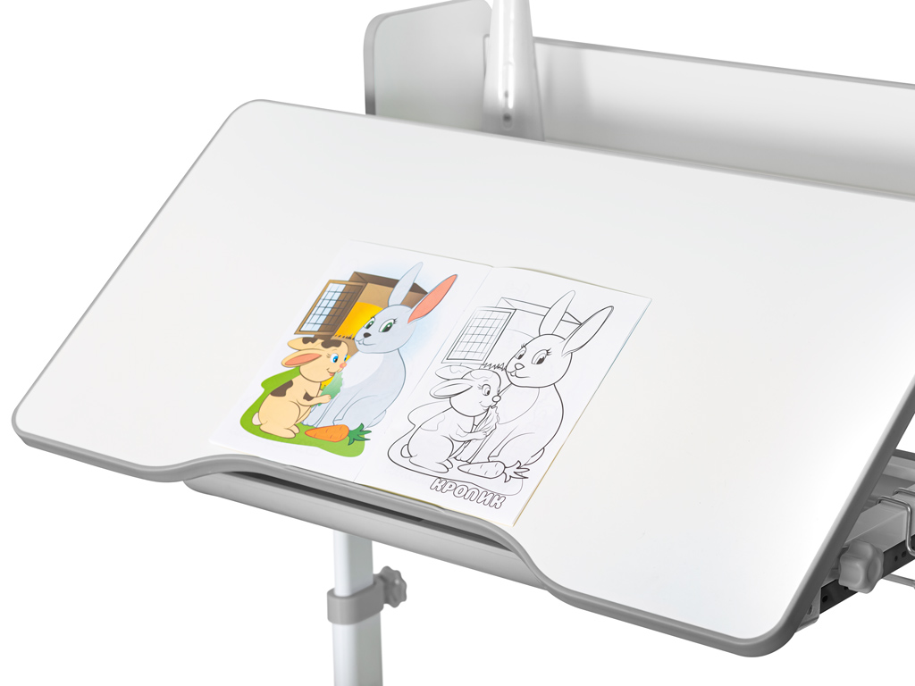 Дитячий стіл ErgoKids TH-325 Grey (арт.TH-325 W/G)
