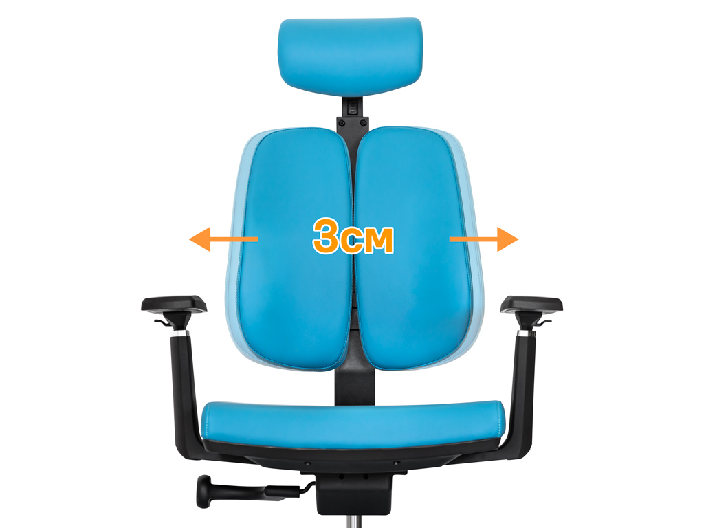 Крісло Mealux Tempo Duo Blue (арт. Y-551 KBL Duo)