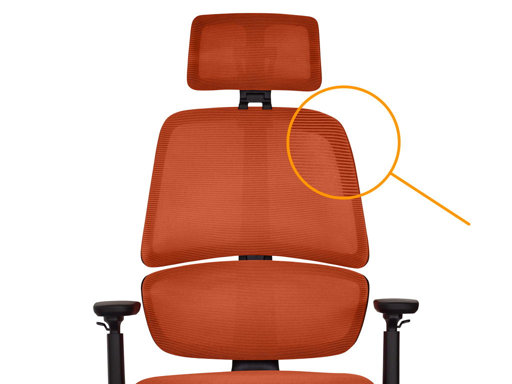 Крісло Mealux Leo Air Orange (арт.Y-543 KBY)