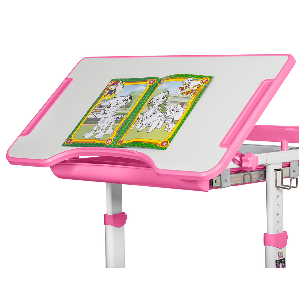 Комплект меблів Evo-kids (стіл+стілець+полиця+лампа) BD-23 PN
