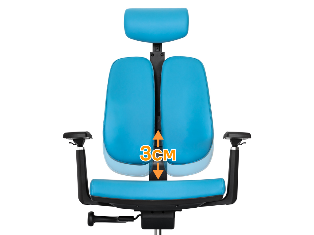 Крісло Mealux Tempo Duo Blue (арт. Y-551 KBL Duo)