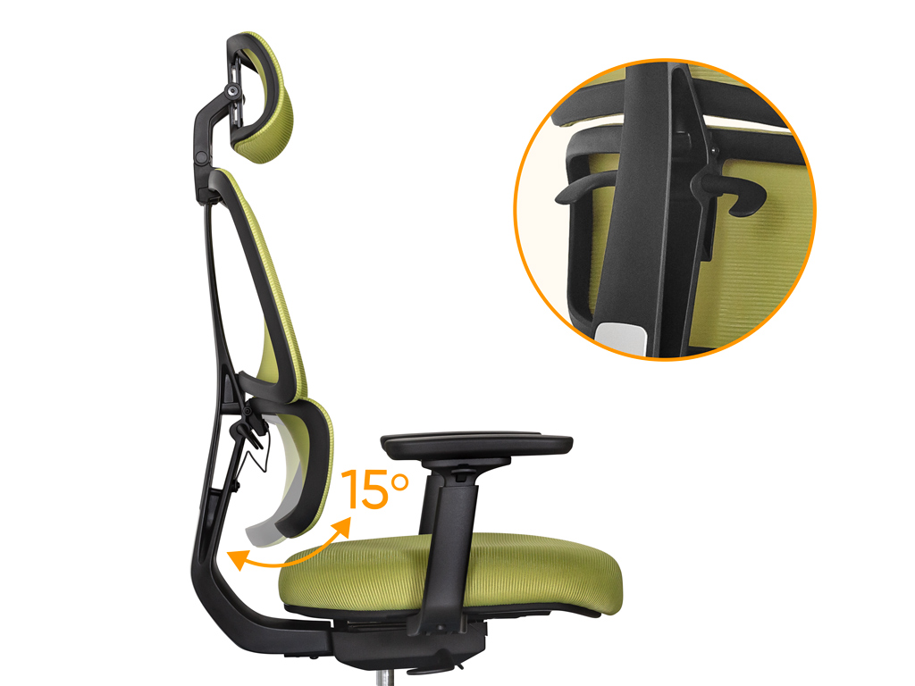 Крісло Mealux Leo Air Plus Green (арт.Y-546 KZ)