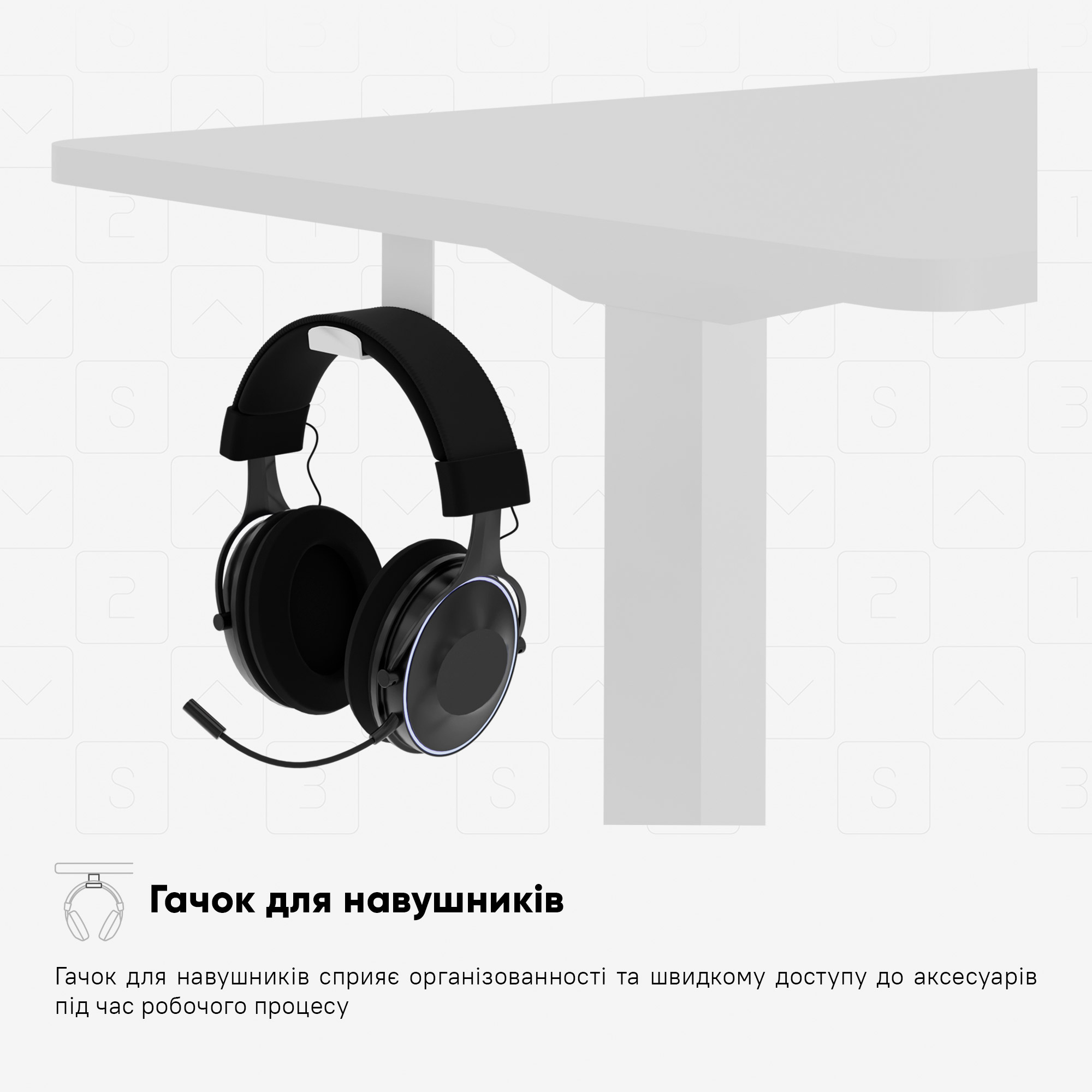 Стіл Mealux PowerDesk Lite White з електрорегулюванням висоти (арт. EVO-201 Lite W/W)
