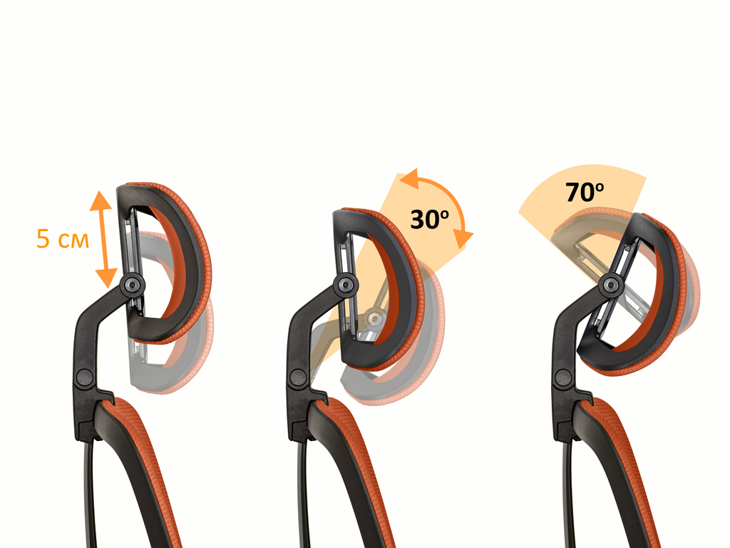 Крісло Mealux Leo Air Orange (арт.Y-543 KBY)