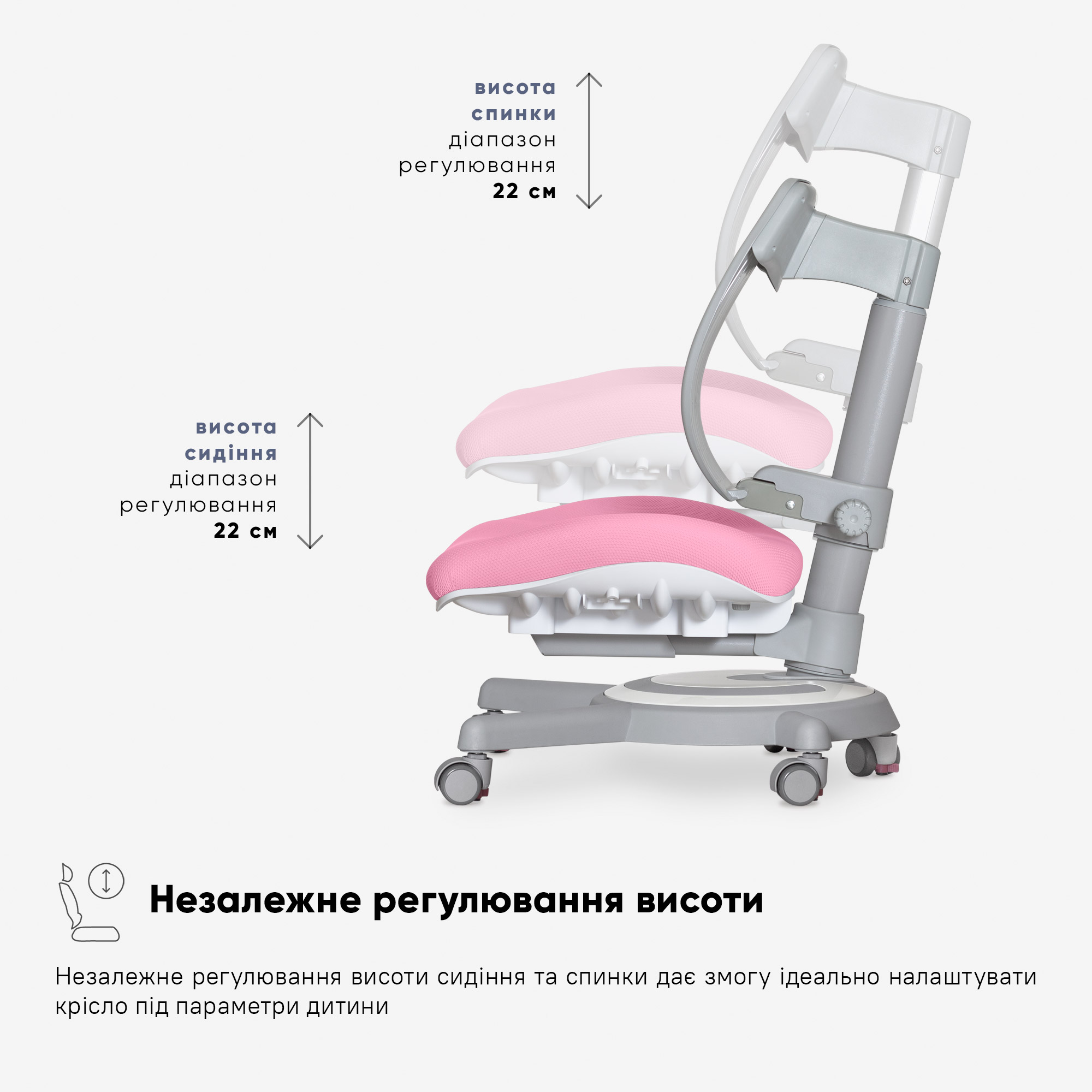 Крісло Mealux Ergoback KP (арт.Y-1020 PN)