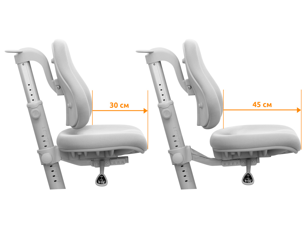 Крісло Mealux Match G gray base (арт.Y-528 G)