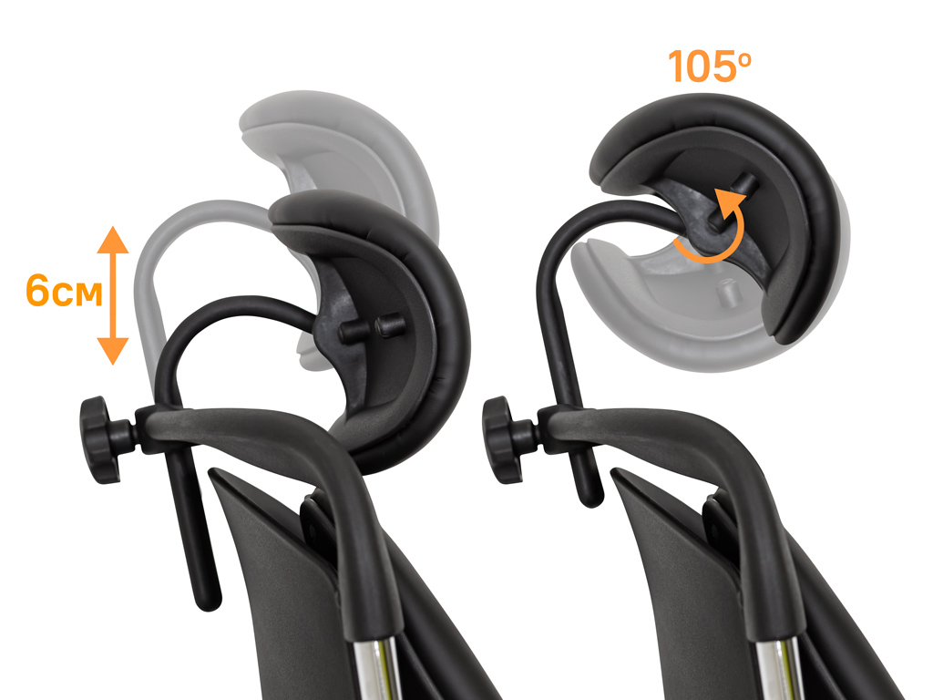 Крісло Mealux Mentor Duo Black (арт.Y-550 KB Duo)