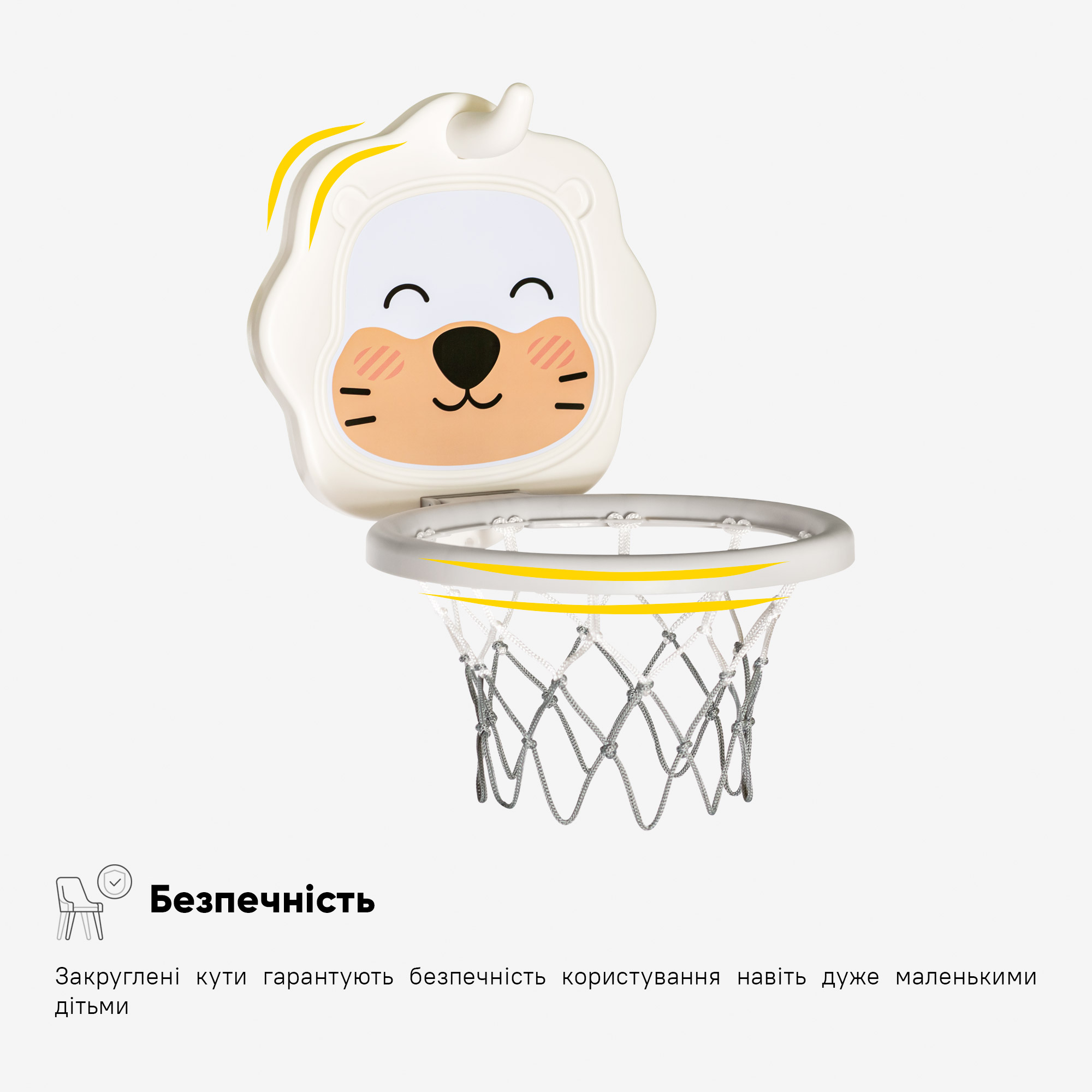 Гірка-трансформер для дітей з гойдалкою Mealux Lola (арт. KD-B076 White / Grey)