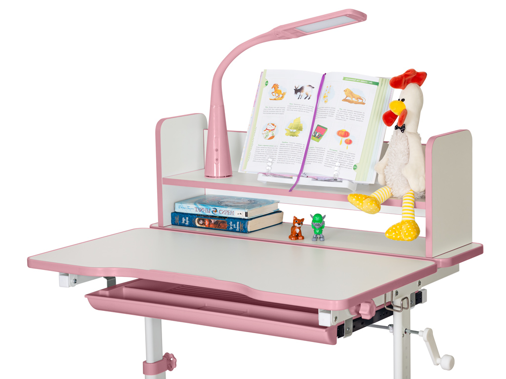 Дитячий стіл ErgoKids TH-325 Pink (арт.TH-325 W/PN)