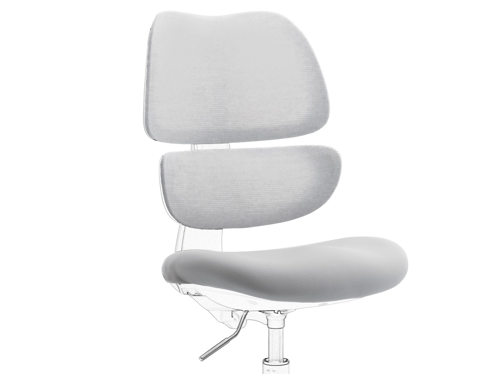 Дитяче крісло Mealux Ortoback Duo Plus Grey (арт.Y-510 G Plus)